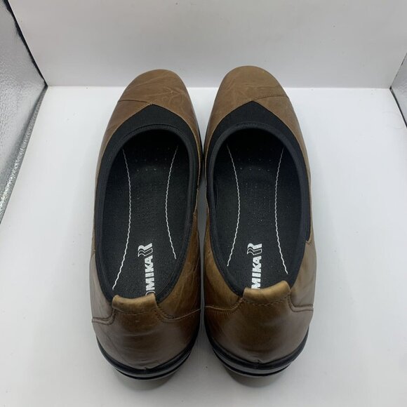 Romika 'Cassie 21' Wedge Flat Brandy size 42 US 11 leather brown slip on - Picture 6 of 9